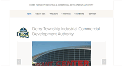 Desktop Screenshot of derrytownshipicda.org